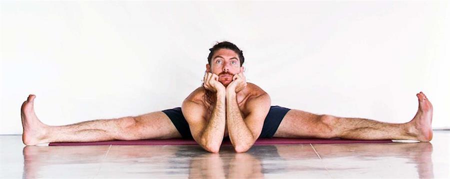 Noah Mckenna Yoga Teacher Upavishta Konasana